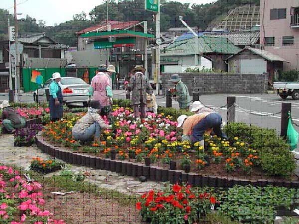 写真：上関町「花咲く海の町」観光振興事業（２００６年度）