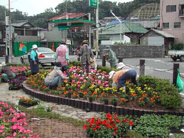 写真:上関町「花咲く海の町」観光振興事業(2006年度)