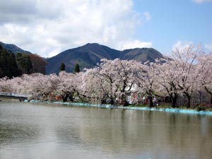 写真：臥竜公園（長野県須坂市）