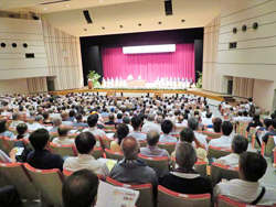 写真：式典会場