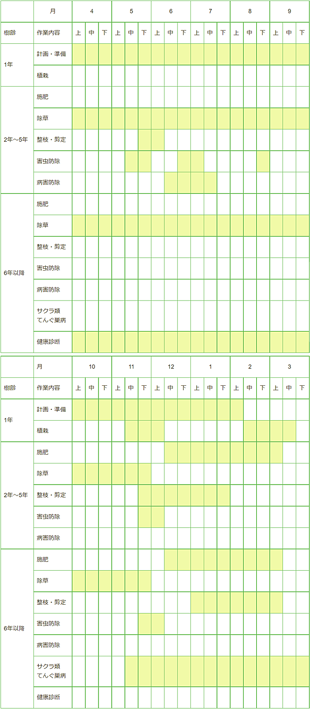 桜の植栽 管理 公益財団法人日本花の会