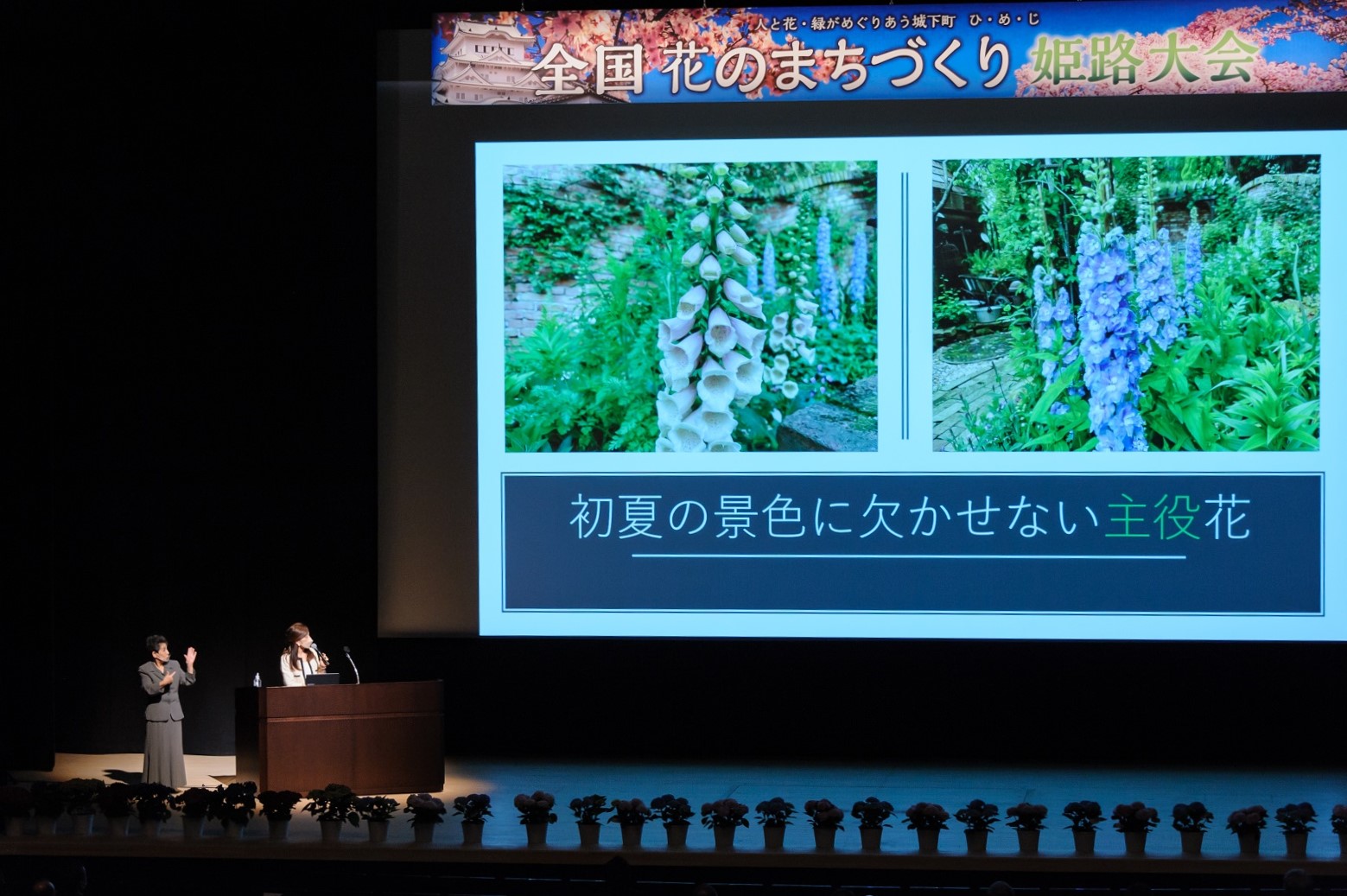 写真：特別講演（姫路大会）